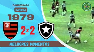 Flamengo 2x2 Botafogo Final 2º Turno Campeonato Carioca 1979 [upl. by Aryaz]