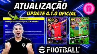 ATUALIZAÇÃO UPDATE 410 OFICIAL GIRO GRÁTIS CHAMPIONS POTW E NOVIDADES NO EFOOTBALL 2025 MOBILE [upl. by Africa610]