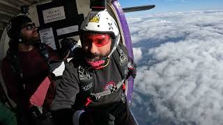 Raw Video Footage Skydiving 1  North London Skydiving Centre [upl. by Andrus]