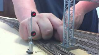 Installing Signals at the Club Layout [upl. by Baniez]