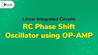 RC Phase Shift Oscillator using OP AMP  Applications of OPAMP in LIC  Linear Integrated Circuits [upl. by Addis203]