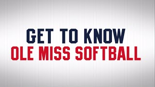 Get to Know Ole Miss Softball  Whats Your Guilty Pleasure Song [upl. by Marchese]