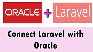 How to connect Laravel with oracle [upl. by Ahsiemat]