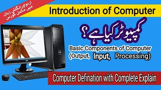 What Is Computer With Full Explaination English Urdu Computer Hardware and Software [upl. by Acisseg]