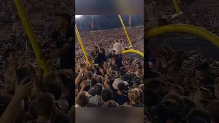 Vanderbilt Fans Carried The Goal Posts Through Nashville [upl. by Betta]