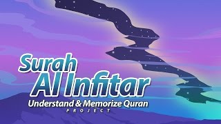 82 Surah AlInfitar  Ziyaad Patel  Understand amp Memorize Quran Project  Juz 30 [upl. by Enybor518]