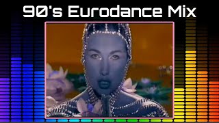 90s NonStop Eurodance Video Mix Cher Snap Haddaway Corona La Bouche Aqua [upl. by Beth]