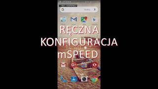 Ręczna konfiguracja mSPEED [upl. by Sila59]