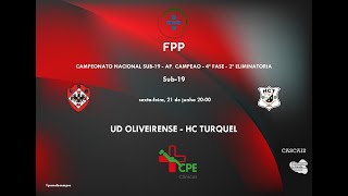 UD Oliveirense  HC Turquel Sub19 [upl. by Swor]