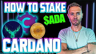 Cardano STAKING Is Simple HOW TO Stake Your ADA Tutorial [upl. by Erihppas194]