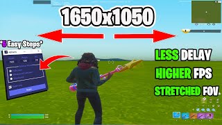 Easy How To Get Stretched Resolution in Fortnite Without Nvidia [upl. by Siram807]