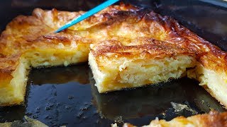 Gibanica prava RECEPT  kako spremiti gibanicu gužvaru [upl. by Lind557]