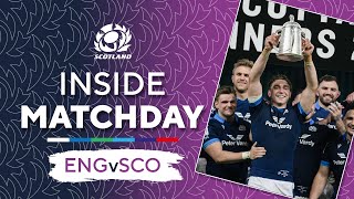 How Scotlands Calcutta Cup Victory UnfoldedBehind the Scenes at Twickenham  Inside Matchday [upl. by Vitkun]