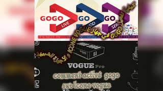 COMMENT ACTIVER ☆GOGOLIVEGOGOVODGOGOSÉRIE☆ SUR ICONE VOGUEPRO [upl. by Bakemeier212]