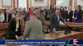 LIVE Karen Read Case Motions Hearing  Phone Records  COURT TV [upl. by Gayelord]