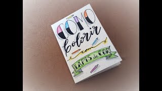 Como fazer um Zine ou Fanzine  Dicas de Como colorir [upl. by Carmelo]