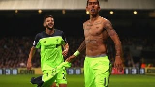 Roberto Firmino Amazing Goal vs Crystal Palace 2016 [upl. by Atnim]