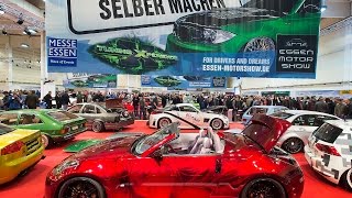 Essen Motor Show 2014 Die Trends der tuningXperience [upl. by Adorl609]