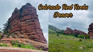 Things to do in Denver Colorado Red Rocks Park Denver  Walking Around Denver Red Rocks Colorado [upl. by Emelun]