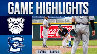 Creighton Baseball Highlights vs Butler 4724 [upl. by Annaej]