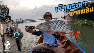 เจ้าพระยาพาเพลิน  Fishing in Chao Phraya River ENG SUB [upl. by Haidej298]