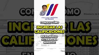 Conoce cómo Ingresar las Calificaciones en el Nuevo Sistema de Evaluación de Estudiantes del Mineduc [upl. by Nosilla]