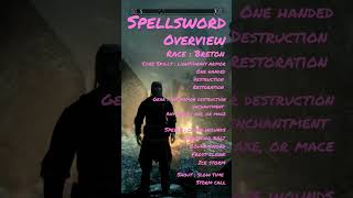 Skyrim Build 12 Spellsword gamingtutorial gamingcommunity xbox skyrimbuilds skyrim [upl. by Nonnag89]