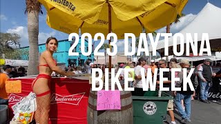 Daytona Bike Week 2023  Wild and Crazy Fun on Main St and More  Daytona Beach [upl. by Iveel]