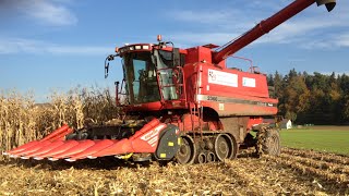 Wenn andere aufgeben Alexander Remund Farmwork bei der Körnermaisernte mit Case IH 2366 TerraTrac [upl. by Aniala]