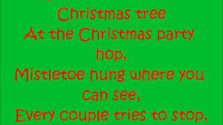 Rockin around the Christmas treeMiley Cyrus Lyrics [upl. by Rausch]