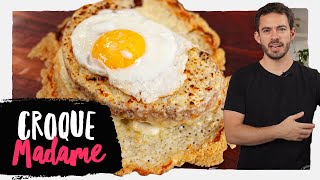 RECEITA DE CROQUE MADAME CLÁSSICO FRANCÊS  UNDERCHEF [upl. by Hellman484]