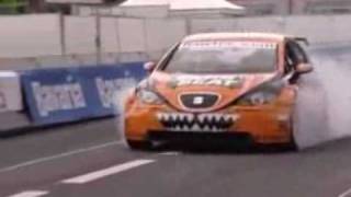 Tom Coronel en Olav Mol  Bavaria City Racing Rotterdam [upl. by Stinson]