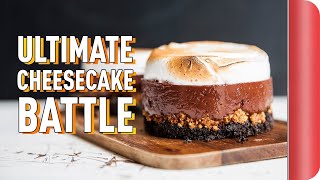 THE ULTIMATE CHEESECAKE BATTLE ft TOM DALEY  Sorted Food [upl. by Eatnoid]