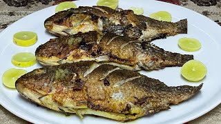 Lightly fried fish with fresh herbs amp lemon garlic filling [upl. by Lorraine607]