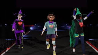 WCAW Action S5E9 Part 1 6Woman Championship Tournament Disneys Finest vs Vampire World Order [upl. by Aisyla875]