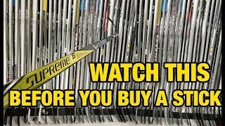 5 things EVERY hockey player should know about sticks before buying [upl. by Most]