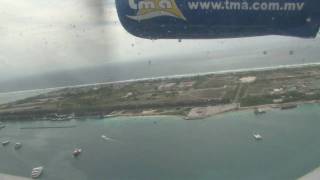 Male to Coco Palm Dhuni Kolhu by seaplane [upl. by Adnarem]