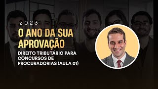 Direito Tributário para concursos de Procuradorias Aula 01  Tema Princípios tributários [upl. by Pelaga301]