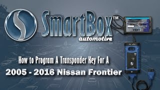 How to Program a Transponder Key to a 2005  2016 Nissan Frontier [upl. by Ahsetel]