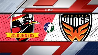 Wichita Wings vs New Mexico Runners [upl. by Enisaj149]