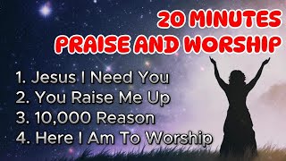 Praise and Worship Songs with Lyrics  20 Minutes Praise and Worship Our God [upl. by Airelav]