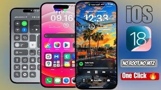 🔥Real iOS 18 iPhone Theme For HyperOS  Miui 141312 Real iPhone Theme  sardar ji True tech [upl. by Annawak]