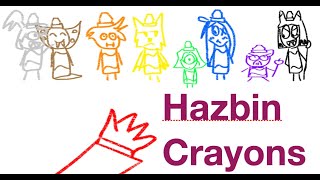 Crayon Song 🖍️ Hazbin Hotel Version 🔥 [upl. by Carrol586]