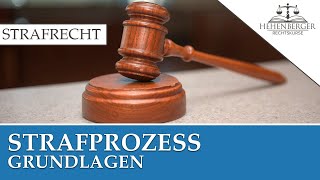 Grundlagen Strafprozess  STRAFRECHT [upl. by Noynek]