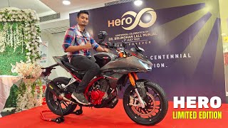 Hero Karizma CE Hero Centennial Collectors Edition Bike Carbone fibre body and 100 Bikes [upl. by Patrizius563]