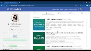 Steps To Create An Account On OmicsLogic Learn Portal [upl. by Droflim]