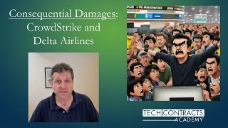 Consequential Damages in IT Contracts CrowdStrike vs Delta Air Lines [upl. by Aronid917]