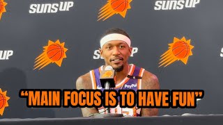 Bradley Beal wants to focus on having fun in his 2nd season with the Phoenix Suns [upl. by Pentheas]