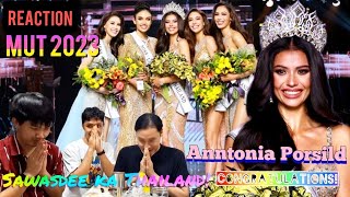 Reaction Miss Universe Thailand 2023  THE UNLIMITED  Final Show พายุจากมหาสมุทรอินเดีย เริ่มเลอ [upl. by Eladnor]