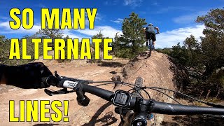 Penitente Canyon  Del Norte Colorado MTB  Rock Drops amp Blue Sky [upl. by Gosselin]